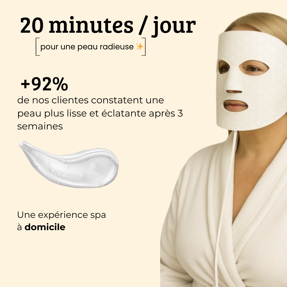 MASQUE LED ANTI-ÂGE - Nova  X